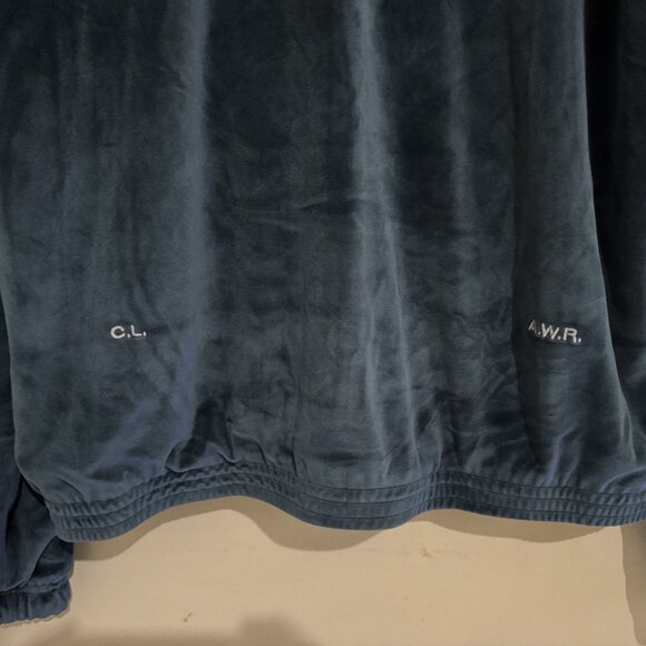 Nike x NOCTA Swarovski Velour Track Jacket Armory Navy DV3734-454 Men Size M NEW - Picture 8 of 16